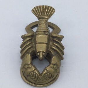 Brass Lobster Bottle Opener Clip